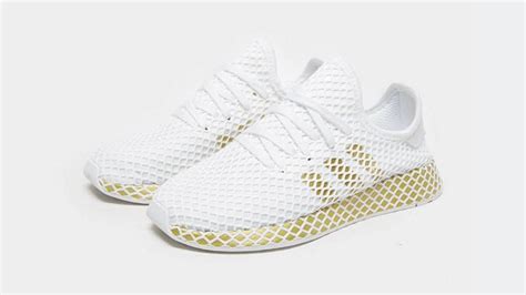 adidas deerupt weiß gold|Adidas deerupt sneakers review.